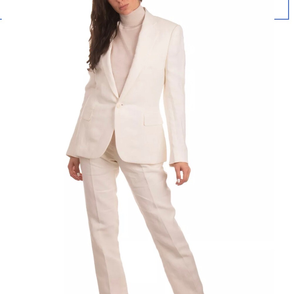 BNW RALPH LAUREN Pants Suit Linen Single Breasted